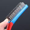 High Durability Effective Silicone Handle Steel Wire Brush Suitable For Efficient Cleaning Of Kitchen Stove & BBQ Grills