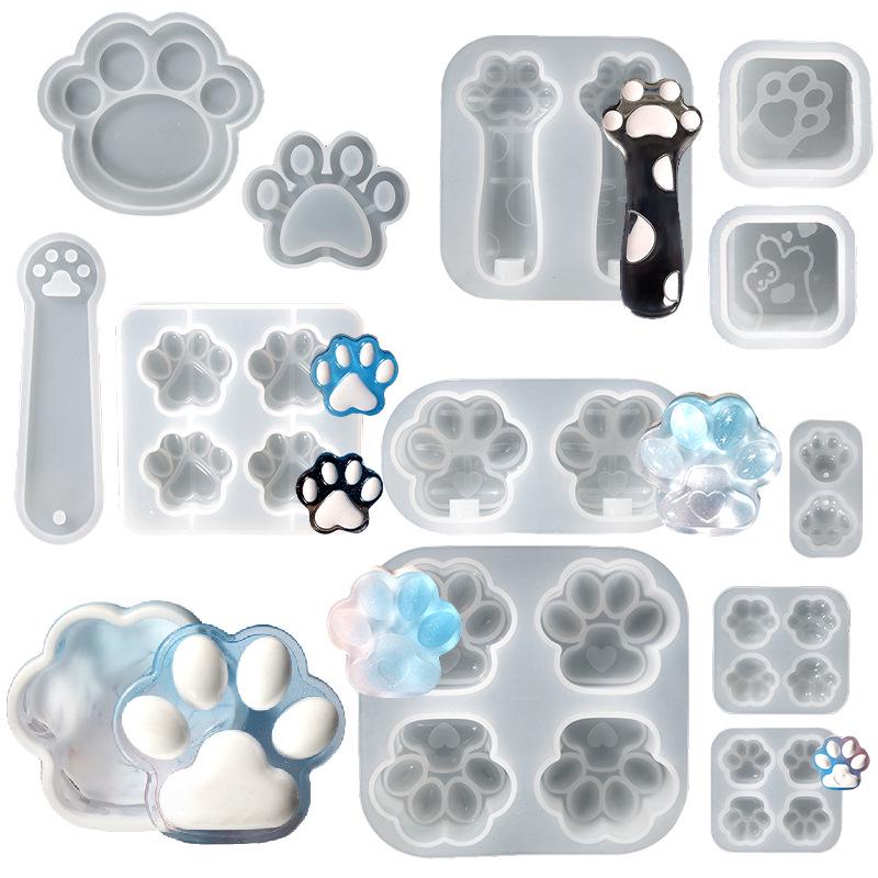 DIY Pazur kota silikonowa forma do robienia kolczyków i breloków