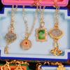 1/12 Doll House Miniature Chinese Style Jewelry Display Box Simulation Vintage Jewel Case Toy Mini Decoration Dollhouse