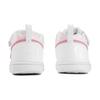 Kids Nike Court Borough Low top Skateboard Shoes White Pink AV3167-100(Team4-)