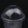 50Pcs 250Ml Disposable Salad Cup Transparent Plastic Dessert Cups Bowls Container With Dome/Flat Lids Ice Cream Dessert Cups
