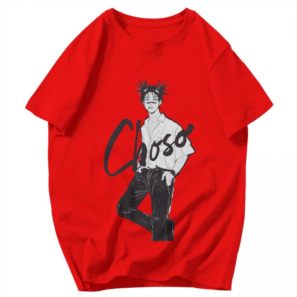 Men T Shirt Jujutsu Kaisen Choso Graphic Fans Gifts Idea Y2K Graphic Crewneck Unisex Clothes T Shirts