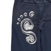 THEWARLD Foot Print Logo Sweat Pants Navy