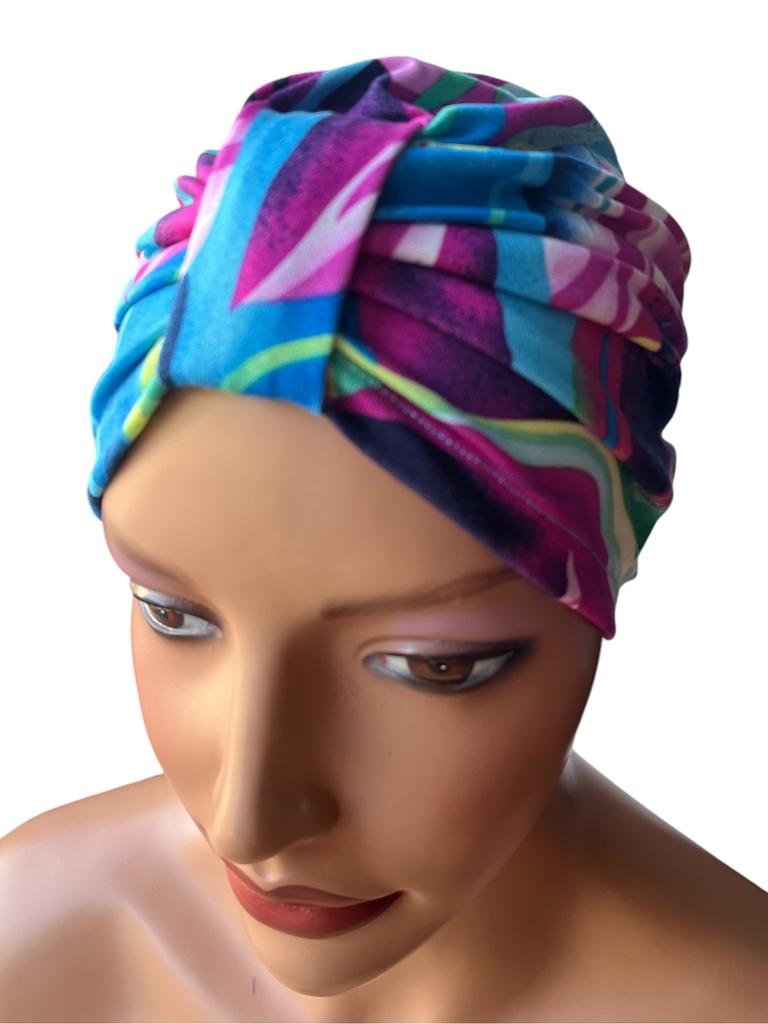 Turban Damski Emma 412 Czapka Wkładana Na Głowę Także Po Chemioterapii
