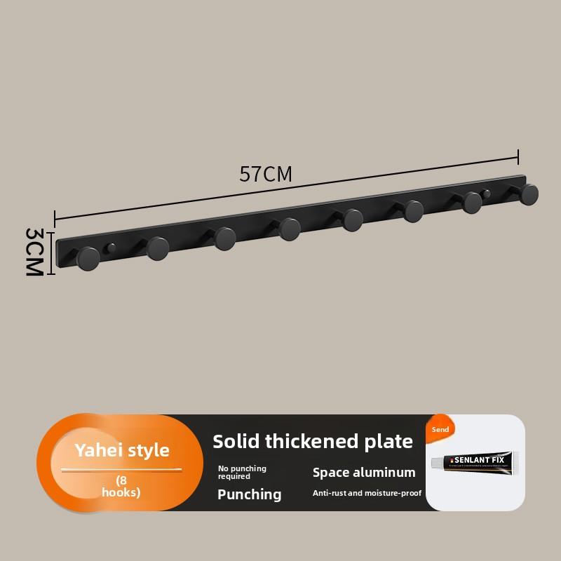 Lochfreie Wandmontierte Garderobe