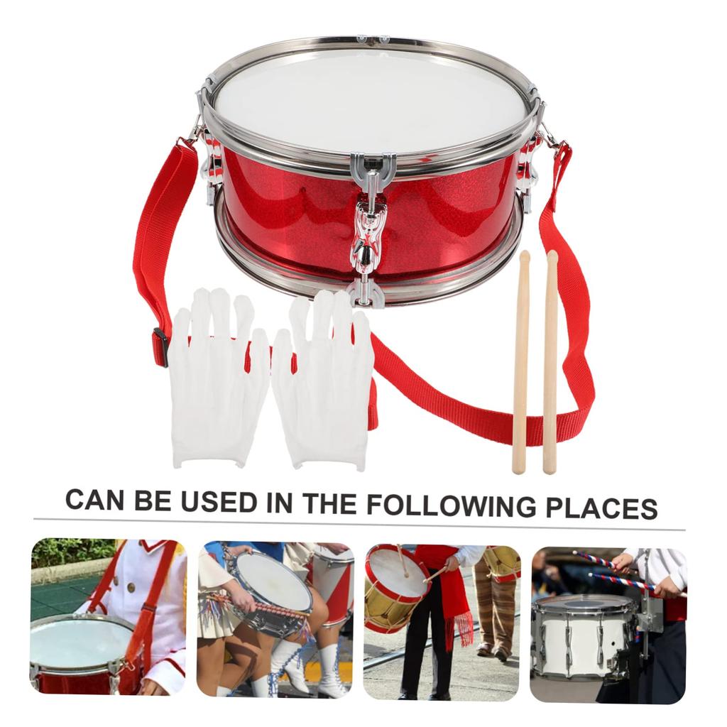 Conjunto de Caixa Infantil UPKOCH, 29cm, Instrumento de Percussão para Iniciantes e Jogo de Ritmo