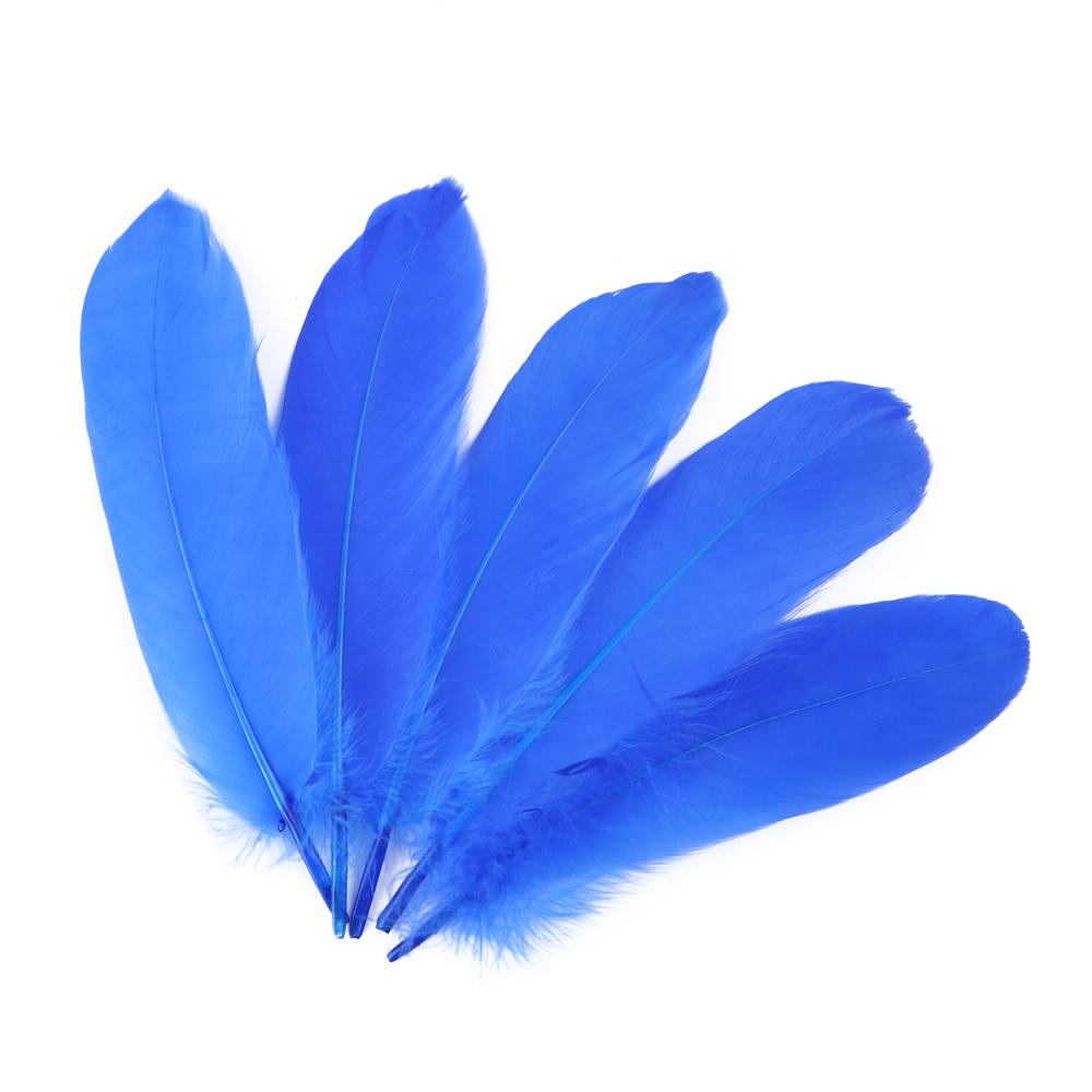 50/200/500 Stück Harte Stange Natürliche Gänsefedern Bastel Federn Weiße Federn Schmuckherstellung DIY Party Hochzeitsdekoration 15-20CM