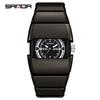 Sanda Top Brand 9503 Business Wrist Watch Men Creative Cyber Technology Quartz Trendy Student Plastic Wristbands Exercise Clocks