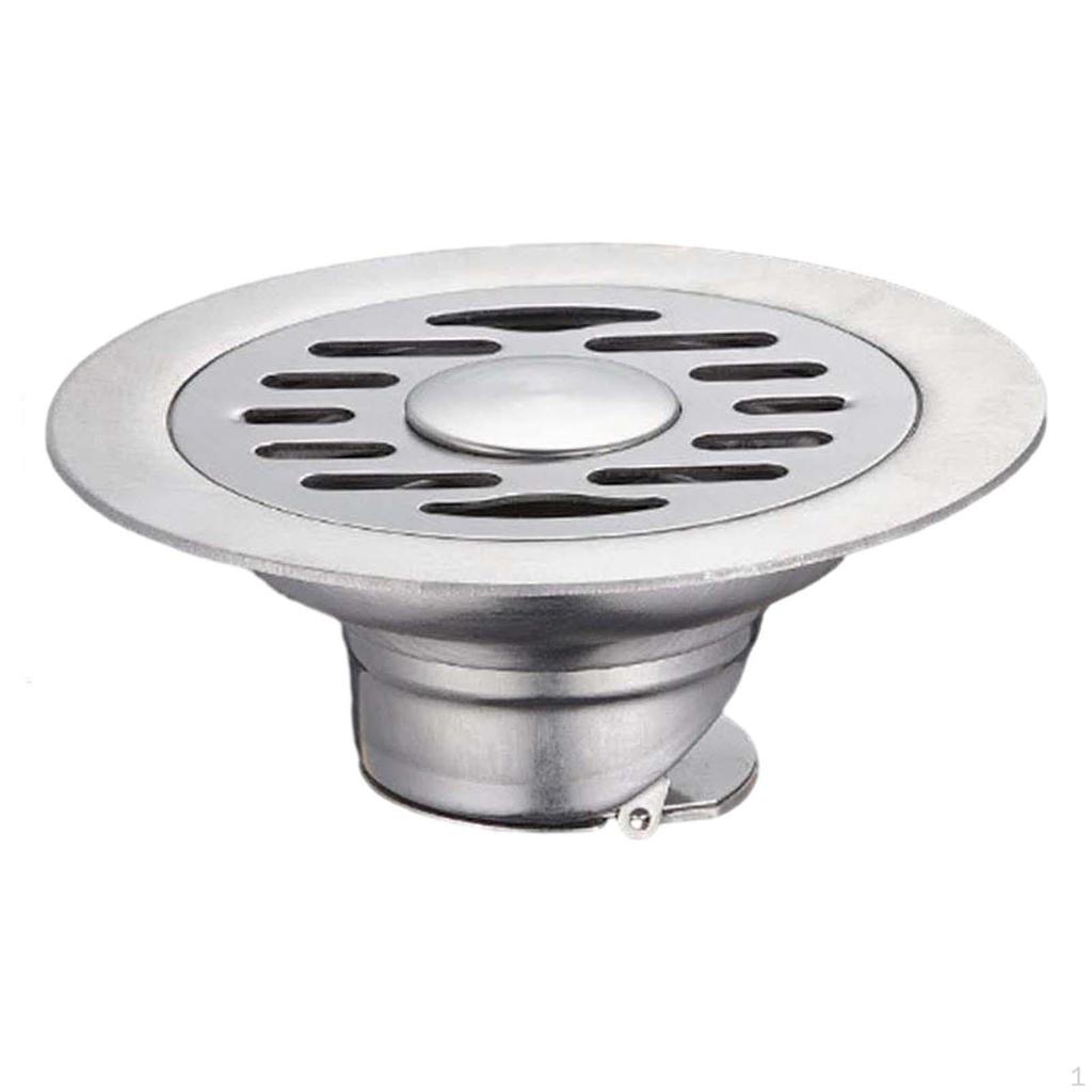 15cm Univerzální Kulatá Podlahová Vpusť do Bazénu Sprchový Sifon Kryt pro Koupelnu Prádelnu