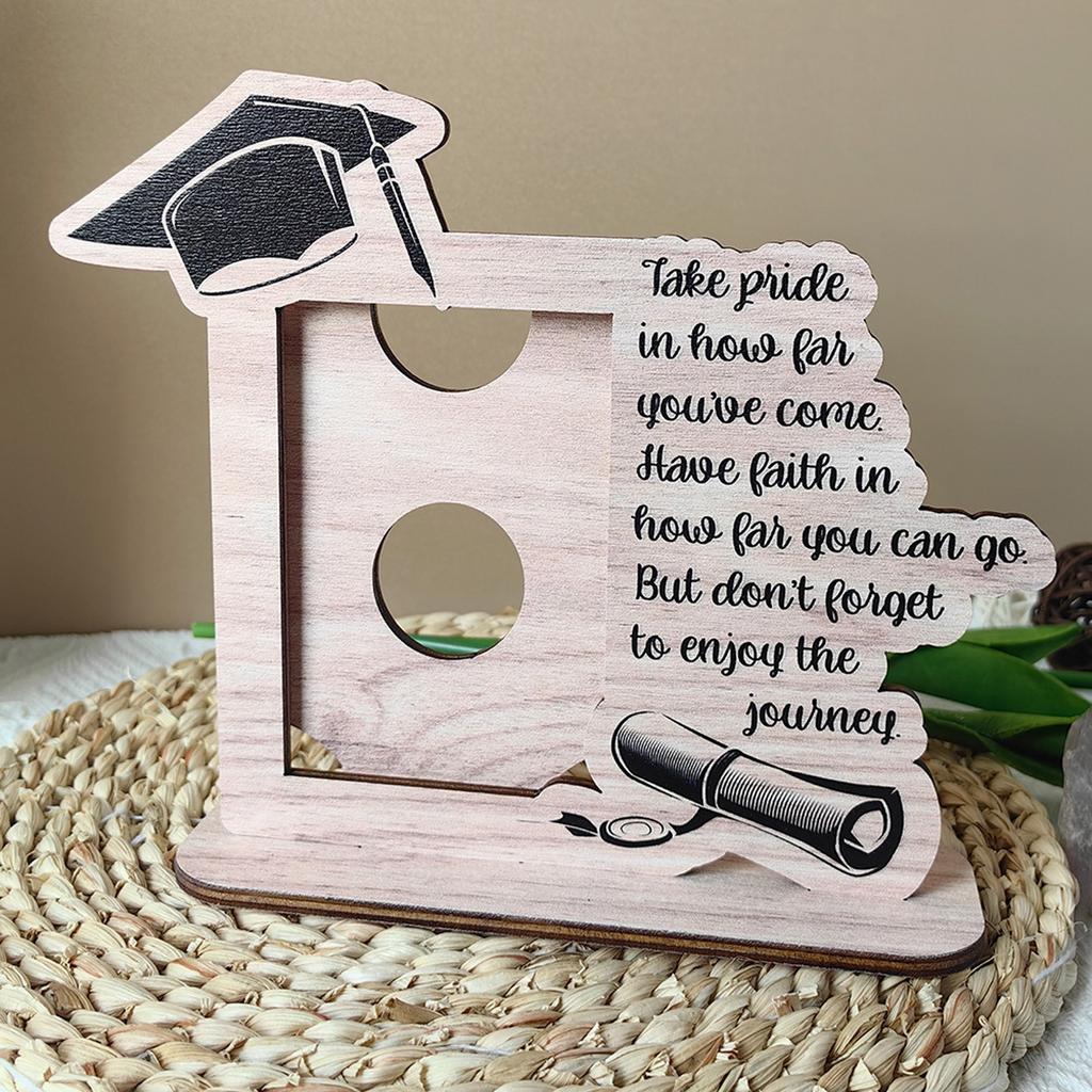 Three Dimensional 2025 Graduation Season Wooden Holiday Decoration Ornaments Graduation Season Gifts