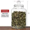 ZISIZ Airtight Glass Food Storage Jar