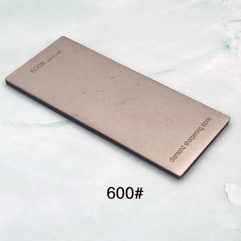 DiamantSchleifstein Messerschärfer Anti-Rutsch-Basis 120~3000 Küchenmesser Schärfwerkzeug Set 4-8 Dünne Klinge Platten Set