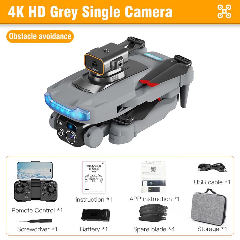 Non-Toxic P15 Drone Hd Camera 4K Real-Time Aerial Pography Obstacle Avoidance Aircraft Optical Flow Fixed Height Foldable Quadcopter