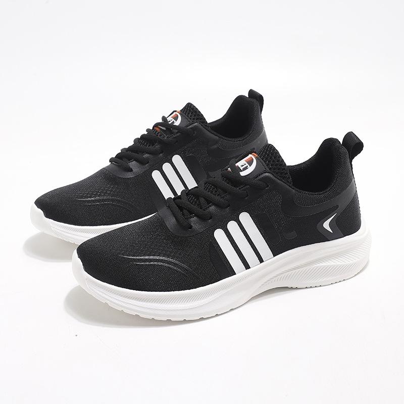 

Дышащие Легкие Нескользящие Кроссовки для Бега для Пар - Модные Кроссовки на Мягкой Подошве 39 чёрный