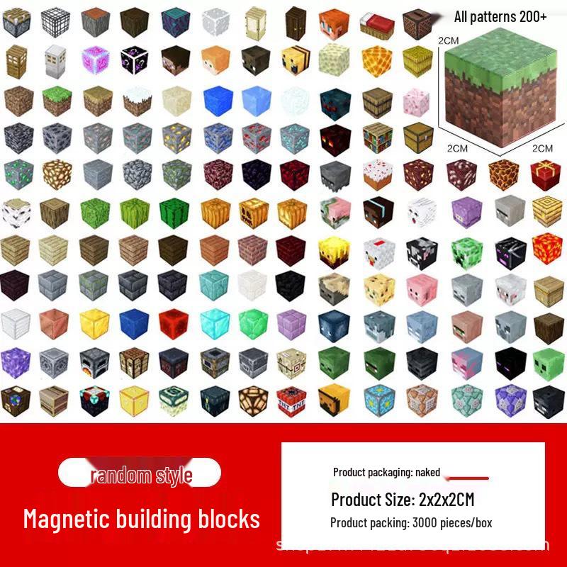 My Magnetic World MC Magnetic Building Blocks - Educational Toy Set
