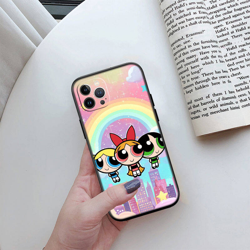 RT20 Powerpuff Girls New Shell Phone Case for Xiaomi Poco F5 F6 C40 C65 C55 C50 C51 M7 X7 C75 M6 C71 F7 C85 F8 Pro Ultra