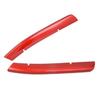 Red Front Lower Grilles Molding Cover Trim For 2017- Mazda CX-5 CX5