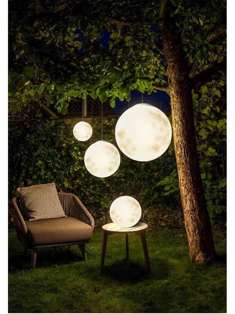 Solar-Powered Waterproof Moon Lamp for Garden, Lawn & Courtyard Decoration