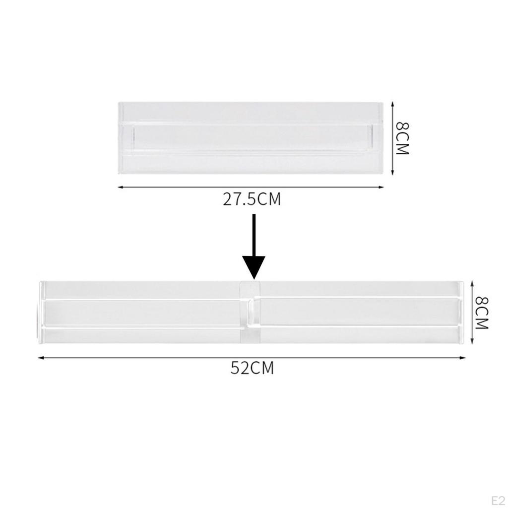Household Drawer Dividers Organizers Expandable Organizing Divider Adjustable for Closet
