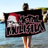 LOGO M-MetalS M-Mulisha Microfiber Blanket Quick Drying Beach Towels Oversized Printing Super Absorbent Pool Towel Blanket