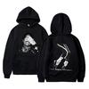 Michajackson Gesicht Grafik Hoodies Herren Damen Mode Hip Hop Übergroßer Pullover Männlich Vintage Gothic Rock Pullover Streetwear