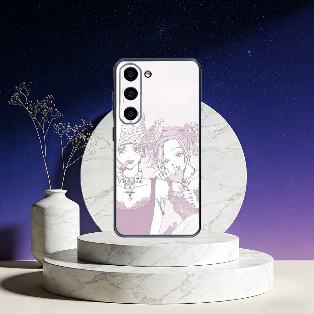 A-Anime N-NaNa O-Osaki Phone Case For Samsung Galaxy A73,A72,A71,A70,A53,A52,A51,Others Soft Black Cover