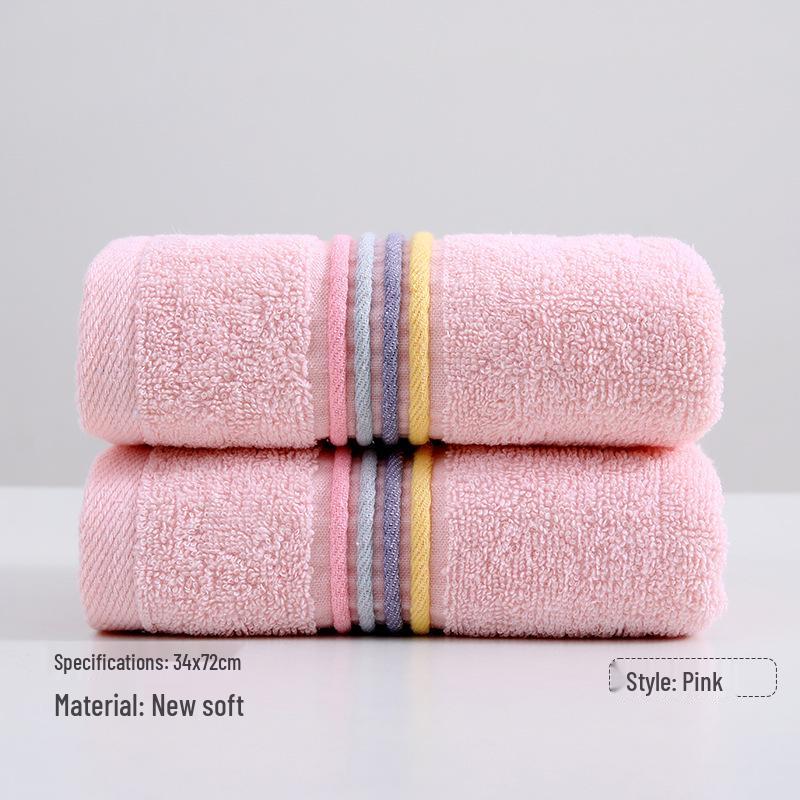 Ribbon Towel: Embroiderable Face Wash Towel for Home Use or Gift