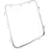 Acouto Console Cup Holder Panel with Electroplate Frame Decoration Cover Trim, for W205 C205 C Class 2015‑2021 for C253 X253 GLC 2016-2021