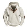 Autumn Winter Heavyweight Hoodie Men Vintage Hooded Hoodies Loose Pull On Loose Sweatshirt Male Knit Streetwear Hooded Pullovers