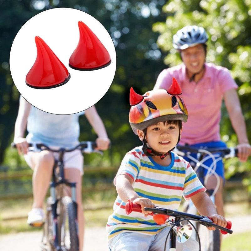 Stylish Resin Devil Horns Cosplay Horns Costume Comfortable Resin Sticker Ornament for Halloween Themed Event Party