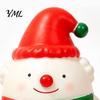 Hand Therapy Exercisers Christmas Snowman Squeeze Toy, Stress Relief Cute Fidget Sensory Toys Figurine, Stocking Stuffer Party Favor, Gift for