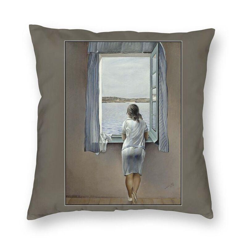 Surrealism Paintings By Salvador Dali Cushion Cover Home Decor Square Famous Art Throw Pillow Cover 45X45Cm Pillowcase For Sofa