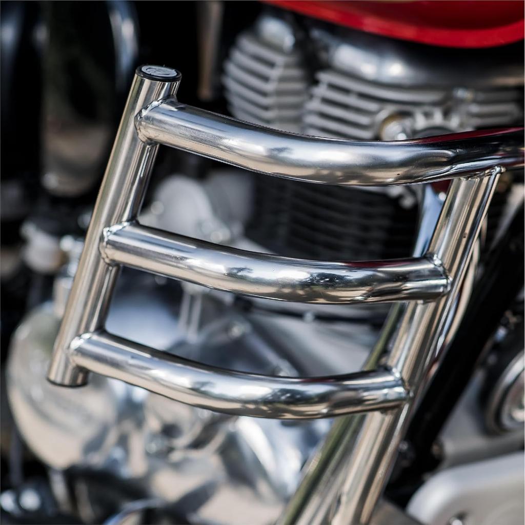 Royal Enfield New Bullet 350 "Silver Air Fly Engine Guard"