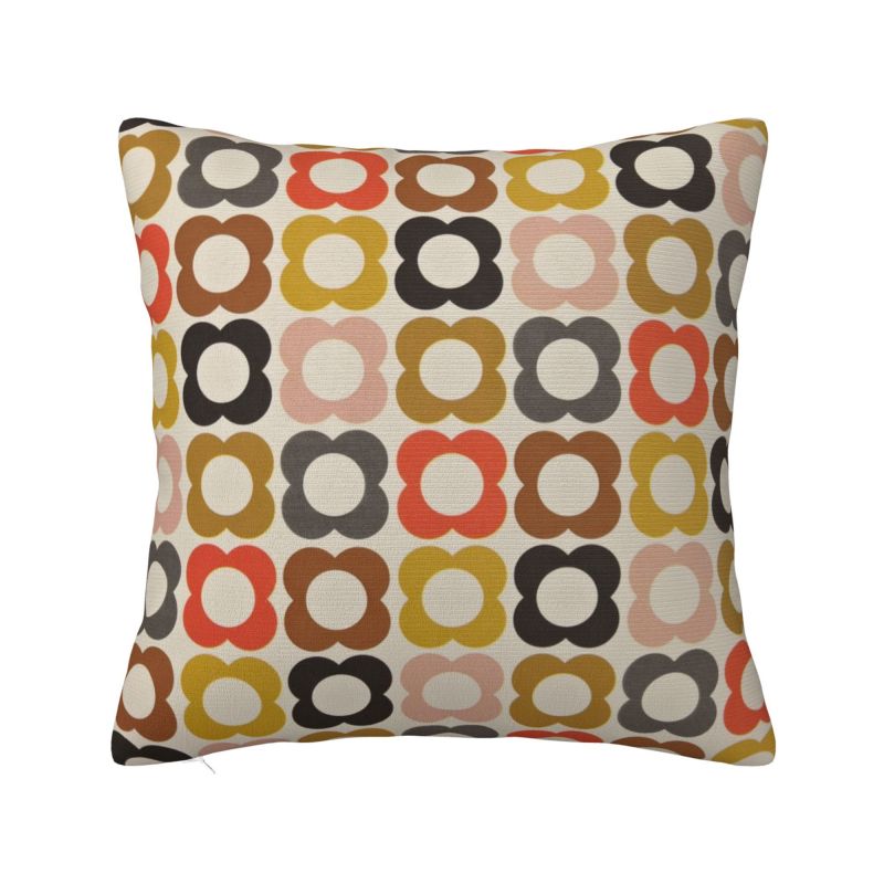 Custom Early Bird Granite Cushion Cover 40x40cm Orla Kiely Floral Velvet Cute Pillow Case Home Decoration