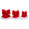 Christmas decorations, red velvet bow, Christmas decoration pendants, storefront mall decorations