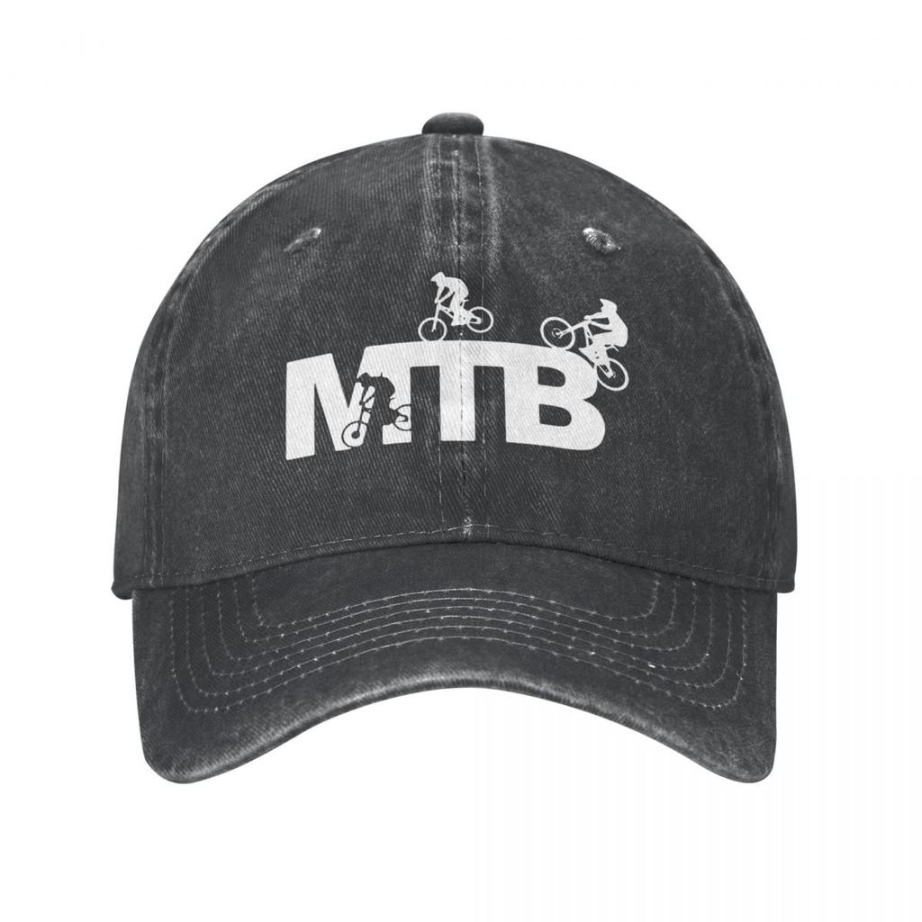 2022 neue Frühling Herbst Frauen Männer MTB Radfahren Logo Baseball Cap Lustige Mountainbike Biker Bike Hip Hop Sonnenhut Sport denim Casquette