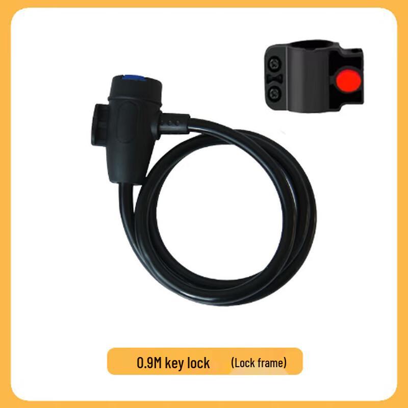 Lishi Waterproof Anti-theft Steel Cable Lock