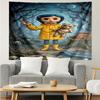 Coraline Tapestry for Bedroom Aesthetic Classroom Tapestries Wall Hanging for Living Room Dorm Office,Ideal Creative Gift