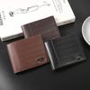 Men's Slim Leather Wallet & Card Holder