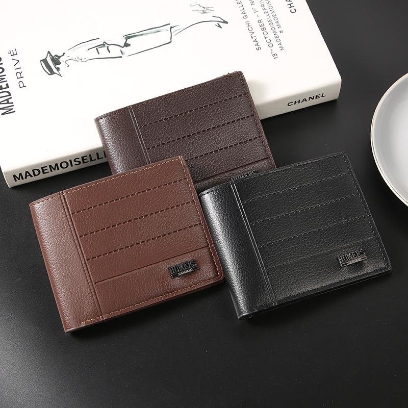 Men's Slim Leather Wallet & Card Holder