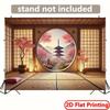 2D Zen Japanese Room Backdrop for Live Streaming & Video Recording