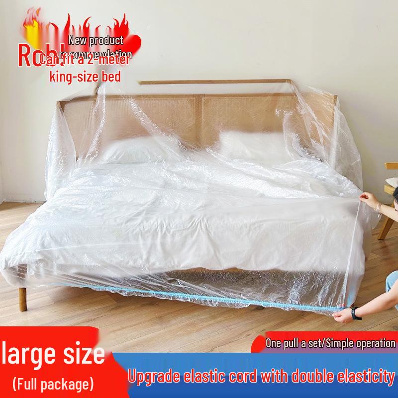 Extra Large Disposable Elastic Bedspread & Furniture Dust Cover