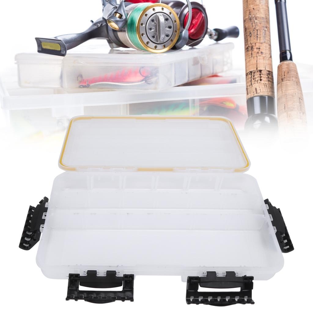 Lure Bait Box Durable Sealed MultiGroove Design Fishing Equipment for Storing Fishing Gear