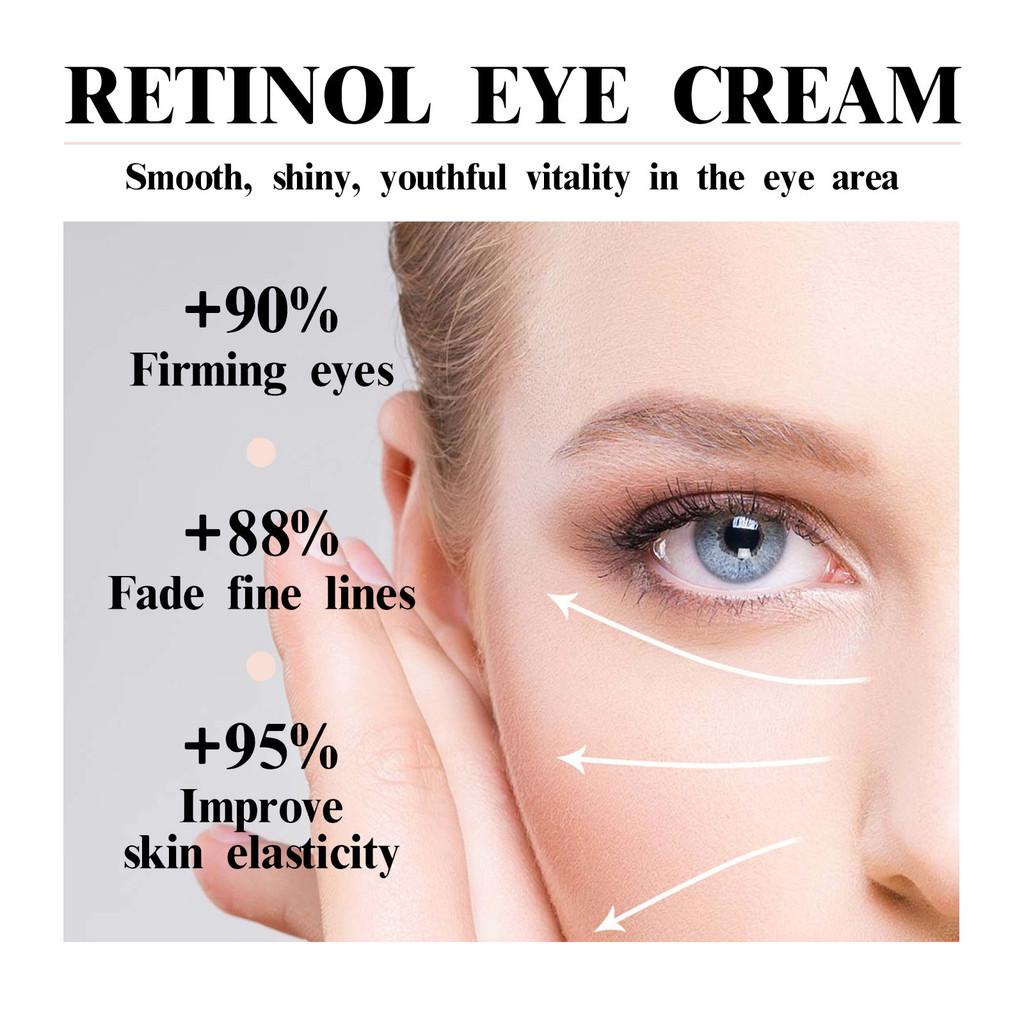 Hoygi Retinol Eye Cream 30g Hydrating Anti-wrinkle Formula For Dark Circles And Fine Lines