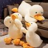Plush Duck Lying Toy Cartoon Animal Stuffed Doll Decoration Kids Birthday Gift