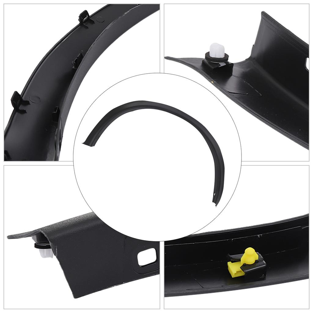 Front Right Fender Arch Cover Trim for Nissan Juke 2011-2017, Plastic Replacement Wheel Liner Splash Guard, Front Passenger Side