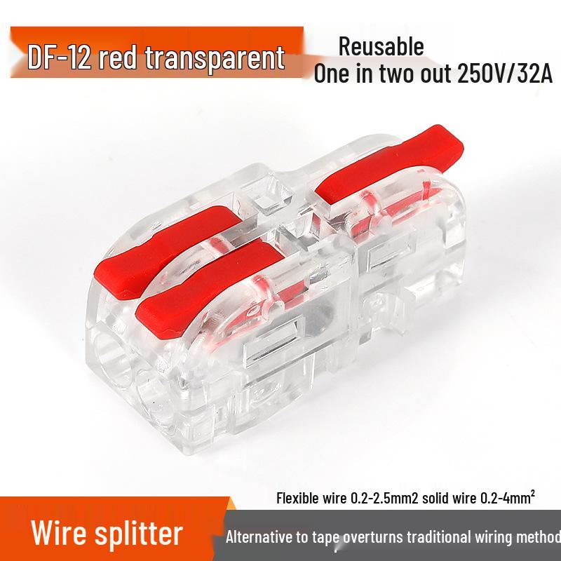 Mini Docking Model: 1 Input to 2/3/4/5 Outputs, Color Handle DF-12/13/14/15 for Home Use