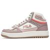 Shock Absorbing Non-Slip Durable Mid-Top Retro Basketball Shoes Women Sneakers Deer-Pink F12W141211FSF