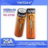 NEW VariCore 3.7V VC-2150 21700 5000mAh Li-lon Rechargeable Battery 25A Power Rate Discharge Ternary Batteries