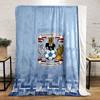 Coventry City Football Club Logo Print Blanket Soft and Cozy Perfect for the Living Room Bed Sofa or a Nap,gift
